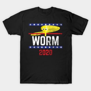 Magic Worm On A String Meme Yellow Worm 2020 for President T-Shirt